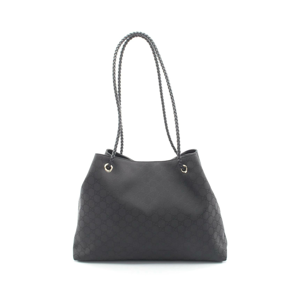 Gucci GG woven tote bag black